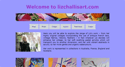 Desktop Screenshot of lizchallisart.com